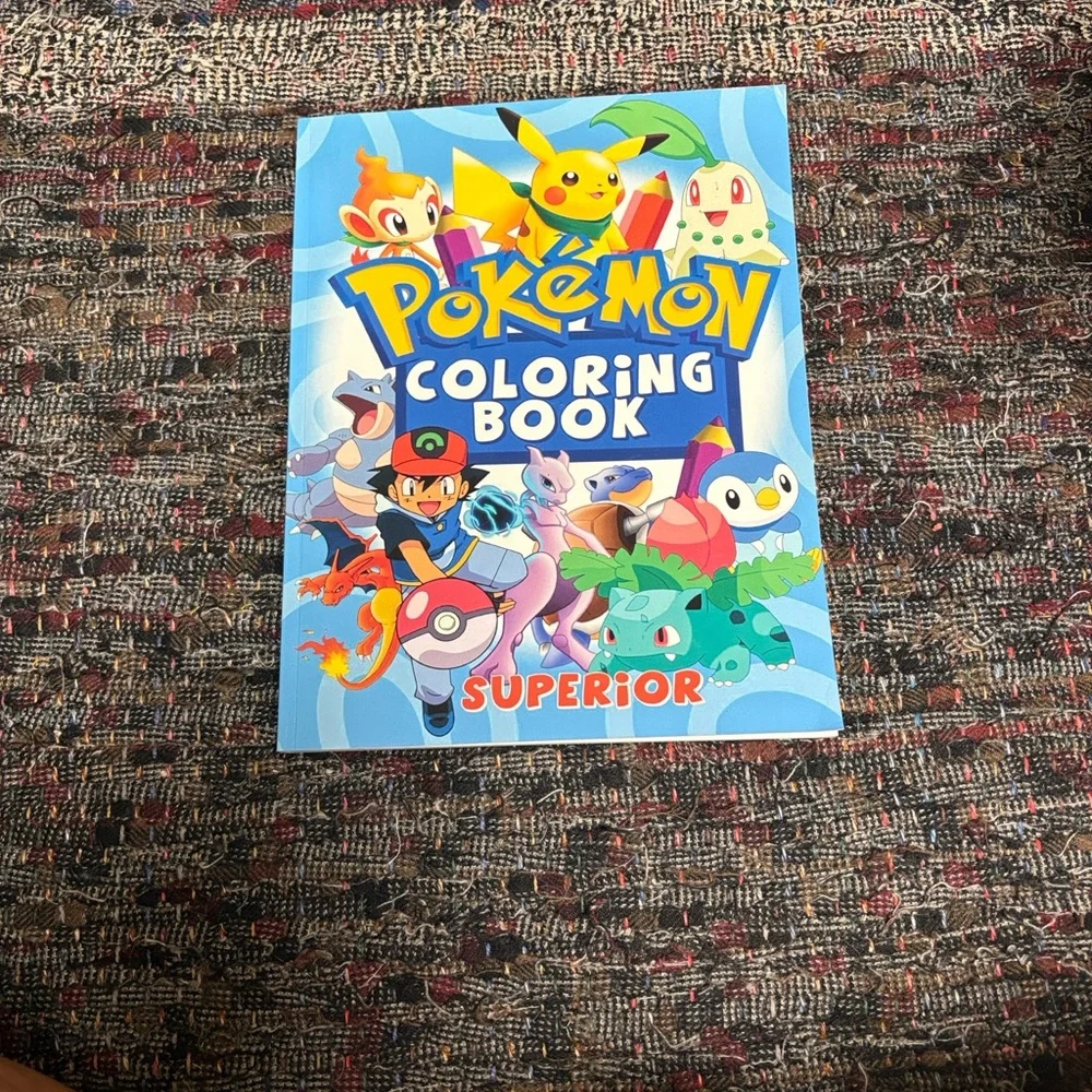 Pokemon Coloring and Drawing Book Set - Red, Blue, Yellow - Picture 7 of 8